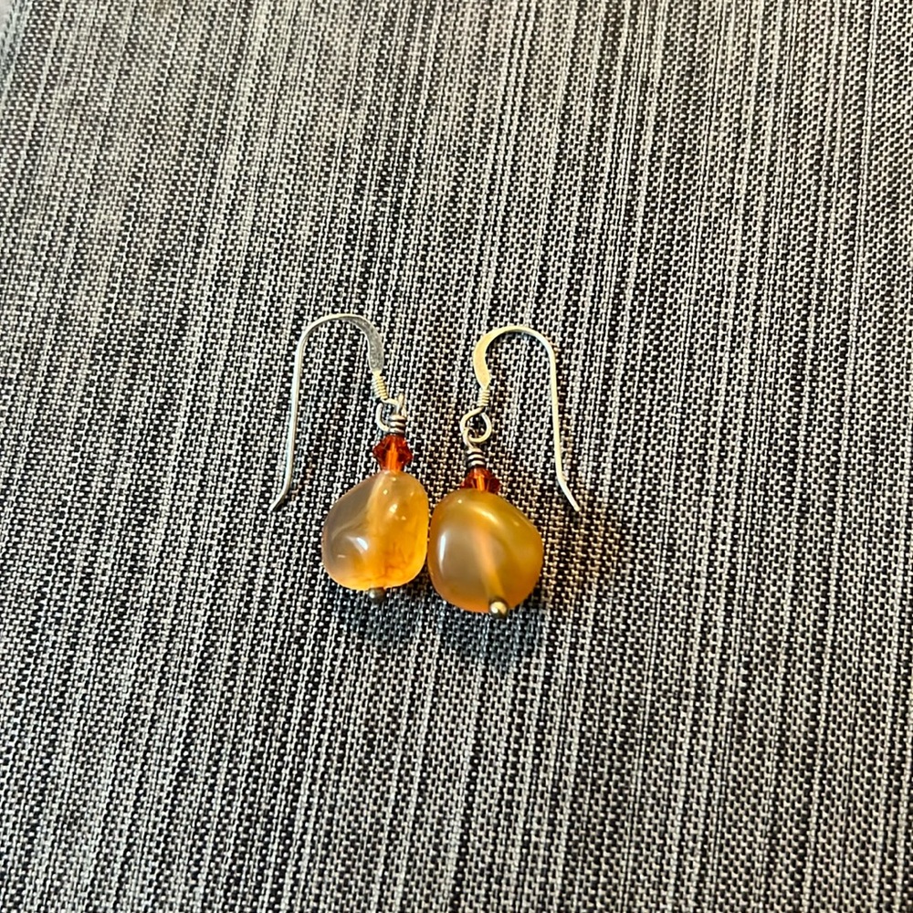 Drop earrings